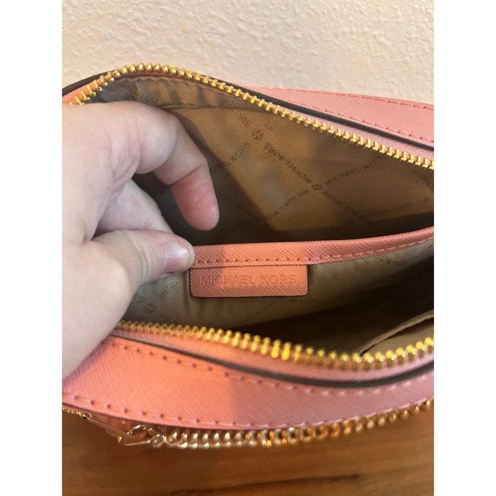 Michael Kors Jet Set Large EW Chain Crossbody Bag Primrose Pink